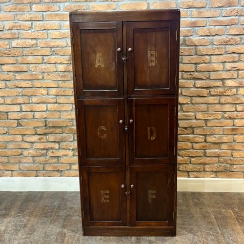1930s Wooden Alphabetical Cabinet
