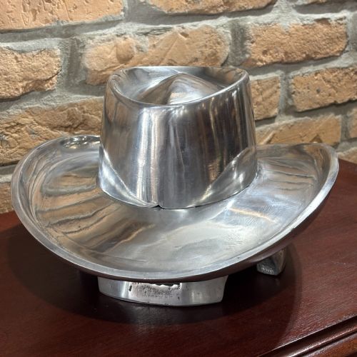 ALUMINIUM MILLINERS HAT BLOCK MOULD 8 - ADDITIONAL PHOTO 1