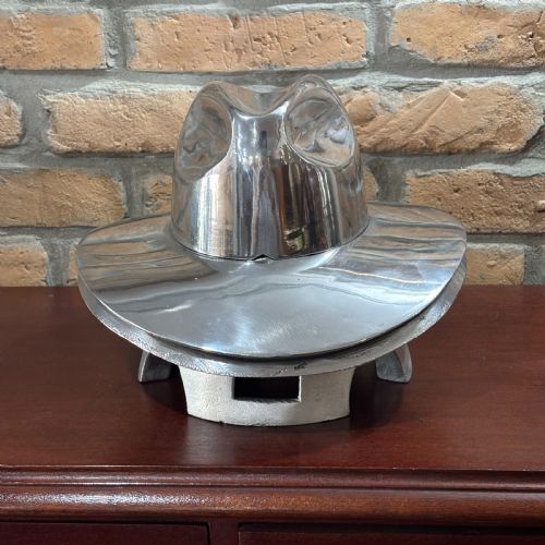 ALUMINIUM MILLINERS HAT BLOCK MOULD 10 - ADDITIONAL PHOTO 1