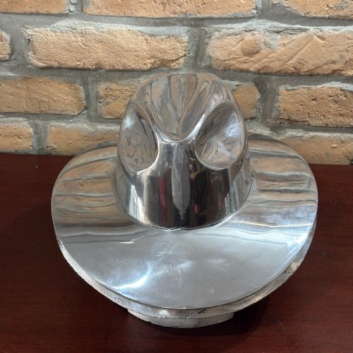 ALUMINIUM MILLINERS HAT BLOCK MOULD 10 - ADDITIONAL PHOTO 2