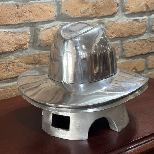 ALUMINIUM MILLINERS HAT BLOCK MOULD 10 - ADDITIONAL PHOTO 3