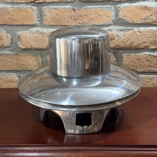 ALUMINIUM MILLINERS HAT BLOCK MOULD 11 - ADDITIONAL PHOTO 1