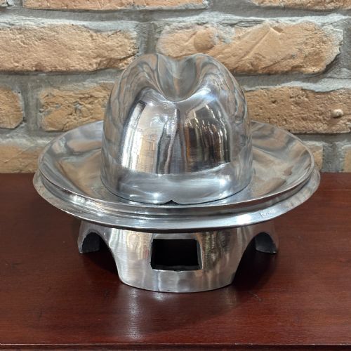 ALUMINIUM MILLINERS HAT BLOCK MOULD 14 - ADDITIONAL PHOTO 1