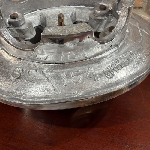 ALUMINIUM MILLINERS HAT BLOCK MOULD 14 - ADDITIONAL PHOTO 5