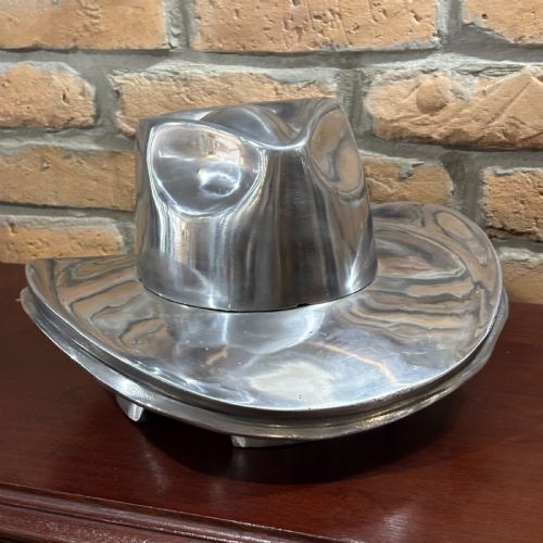 ALUMINIUM MILLINERS HAT BLOCK MOULD 15 - ADDITIONAL PHOTO 3