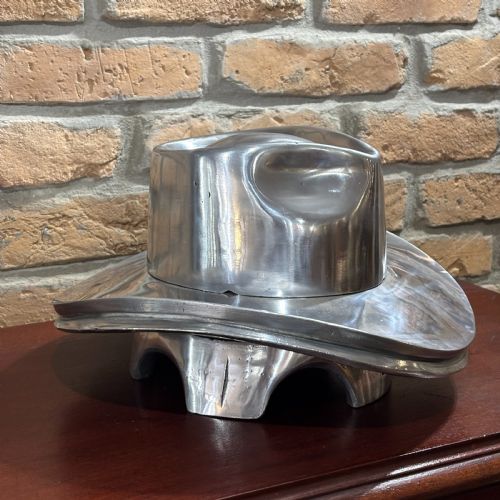 ALUMINIUM MILLINERS HAT BLOCK MOULD 15 - ADDITIONAL PHOTO 4