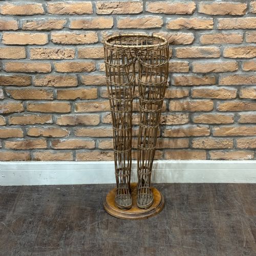 1920s Wicker Leg Mannequin