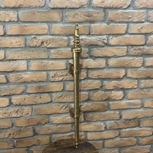 ANTIQUE BRASS SHOP DOOR HANDLE 1 - ADDITIONAL PHOTO 3