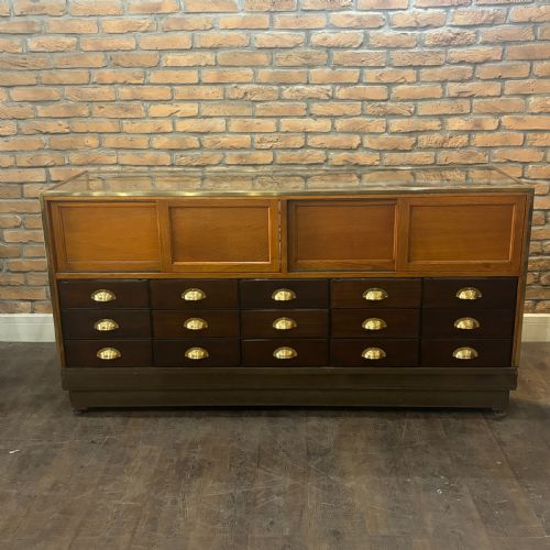 1930S BRASSFRAMED DISPLAY COUNTER BY SAML ELLIOTT SONS - ADDITIONAL PHOTO 1