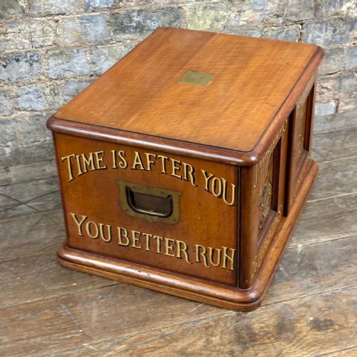 1930S OAK WATCHMAKERS CABINET - ADDITIONAL PHOTO 5