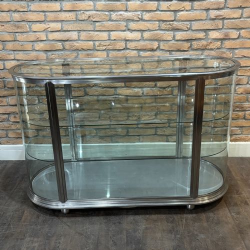 1930S ALUMINIUM FRAME DISPLAY COUNTER - ADDITIONAL PHOTO 3