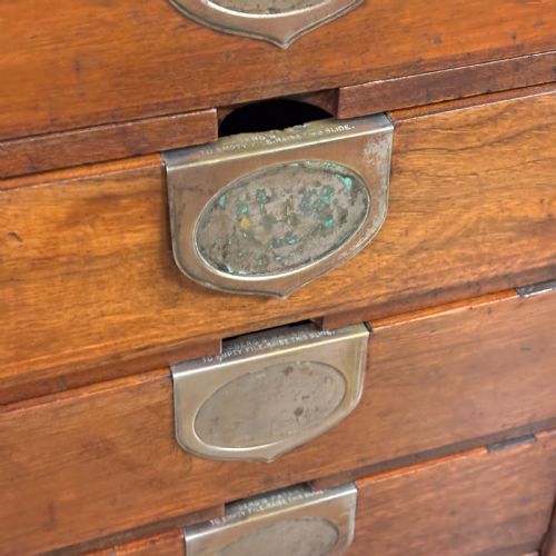 1900S AMBERGS PATENT CABINET LETTER FILE - ADDITIONAL PHOTO 5