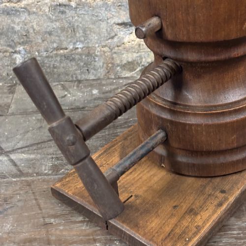 LATE 19THCENTURY WOODEN HAT STRETCHER - ADDITIONAL PHOTO 2