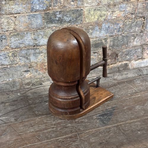 LATE 19THCENTURY WOODEN HAT STRETCHER - ADDITIONAL PHOTO 3