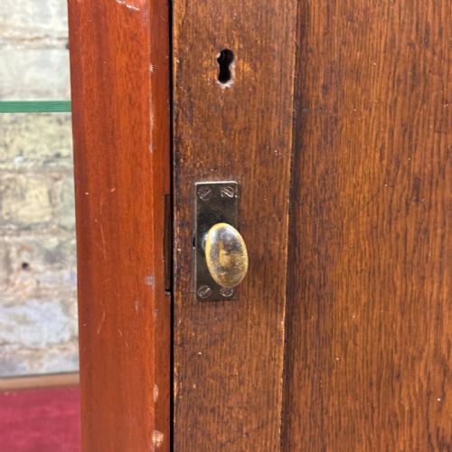 1920S MAHOGANY PENTAGONAL DISPLAY COUNTER - ADDITIONAL PHOTO 7