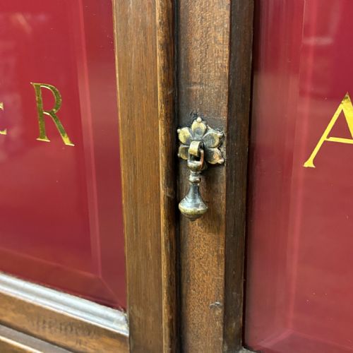 EARLY 20TH CENTURY MAHOGANY OFFICE CABINET - ADDITIONAL PHOTO 3