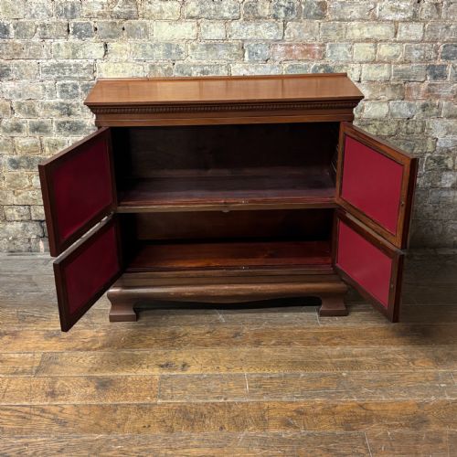 EARLY 20TH CENTURY MAHOGANY OFFICE CABINET - ADDITIONAL PHOTO 4