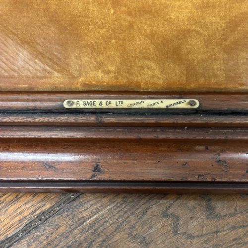1920S F SAGE CO MAHOGANY SHOP DISPLAY CABINET - ADDITIONAL PHOTO 8