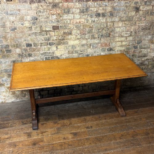 1930S TRESTLE TABLE - ADDITIONAL PHOTO 1