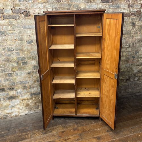 1930S HIGHGATE SCHOOL CUPBOARD - ADDITIONAL PHOTO 4