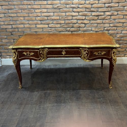 VICTORIAN LOUIS XV STYLE DESK - ADDITIONAL PHOTO 1