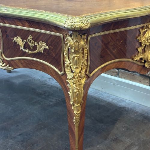 VICTORIAN LOUIS XV STYLE DESK - ADDITIONAL PHOTO 4