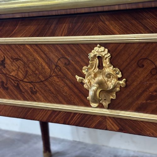 VICTORIAN LOUIS XV STYLE DESK - ADDITIONAL PHOTO 5