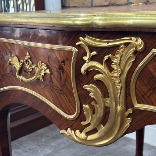 VICTORIAN LOUIS XV STYLE DESK - ADDITIONAL PHOTO 6