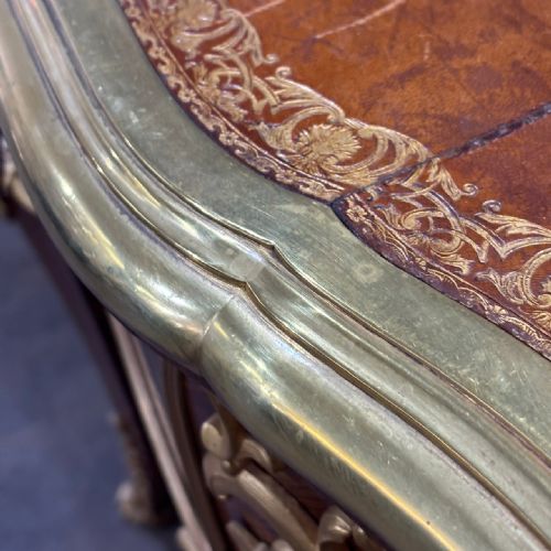 VICTORIAN LOUIS XV STYLE DESK - ADDITIONAL PHOTO 7