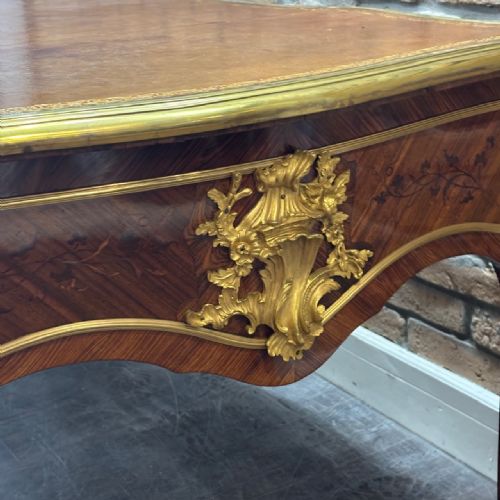VICTORIAN LOUIS XV STYLE DESK - ADDITIONAL PHOTO 8