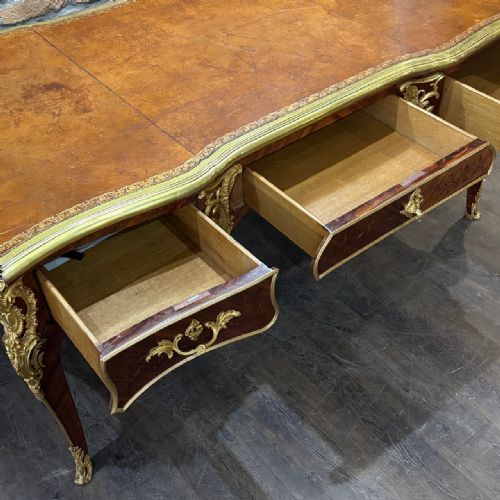 VICTORIAN LOUIS XV STYLE DESK - ADDITIONAL PHOTO 10