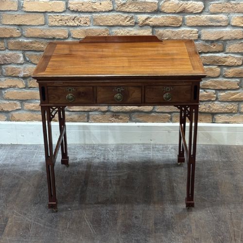 EDWARDIAN ADJUSTABLE MAHOGANY WRITING DESK