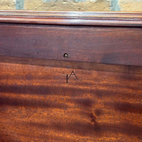 EDWARDIAN ADJUSTABLE MAHOGANY WRITING DESK - ADDITIONAL PHOTO 8