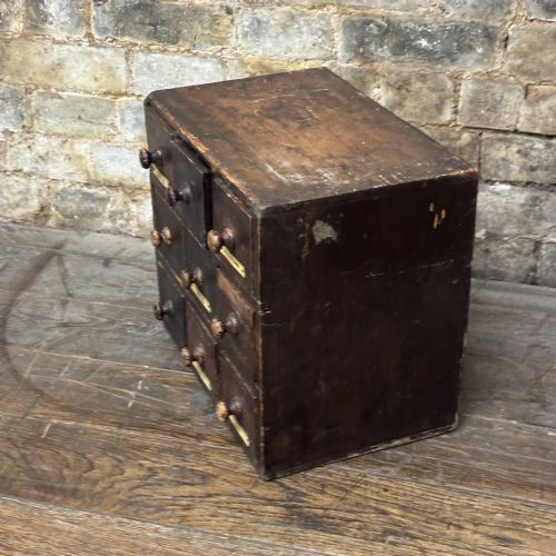 1900S ENGLISH FLORIST'S SEED CHEST - ADDITIONAL PHOTO 2