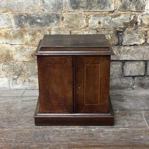1900S MAHOGANY STATIONERY CABINET