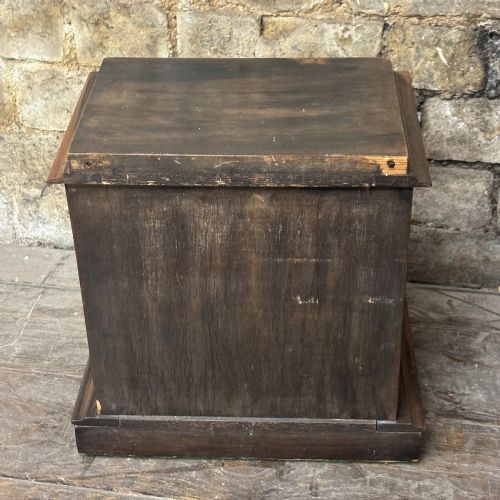 1900S MAHOGANY STATIONERY CABINET - ADDITIONAL PHOTO 4