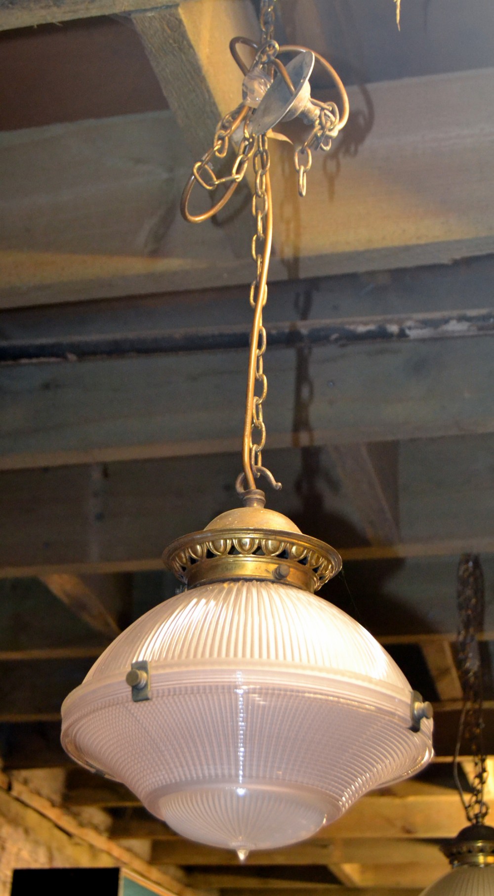 Antique Holophane Lamps