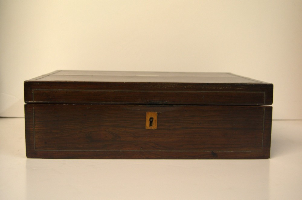 Victorian Rosewood Writing Slope