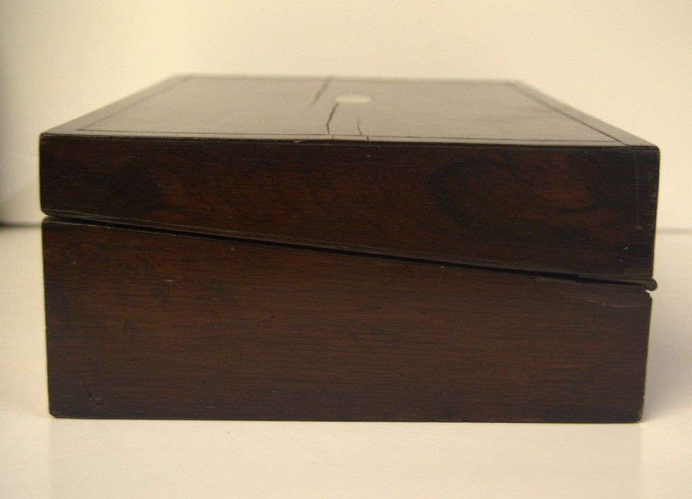 Victorian Rosewood Writing Slope View V