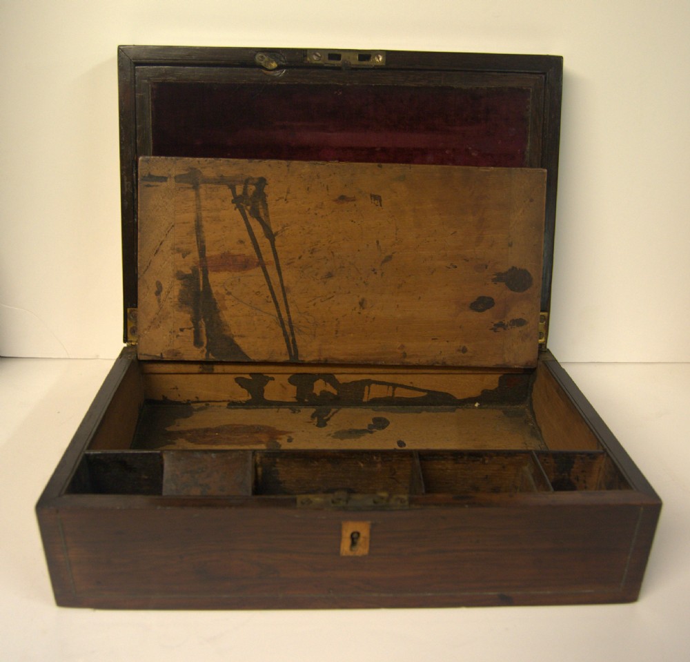 Victorian Rosewood Writing Slope View VIII
