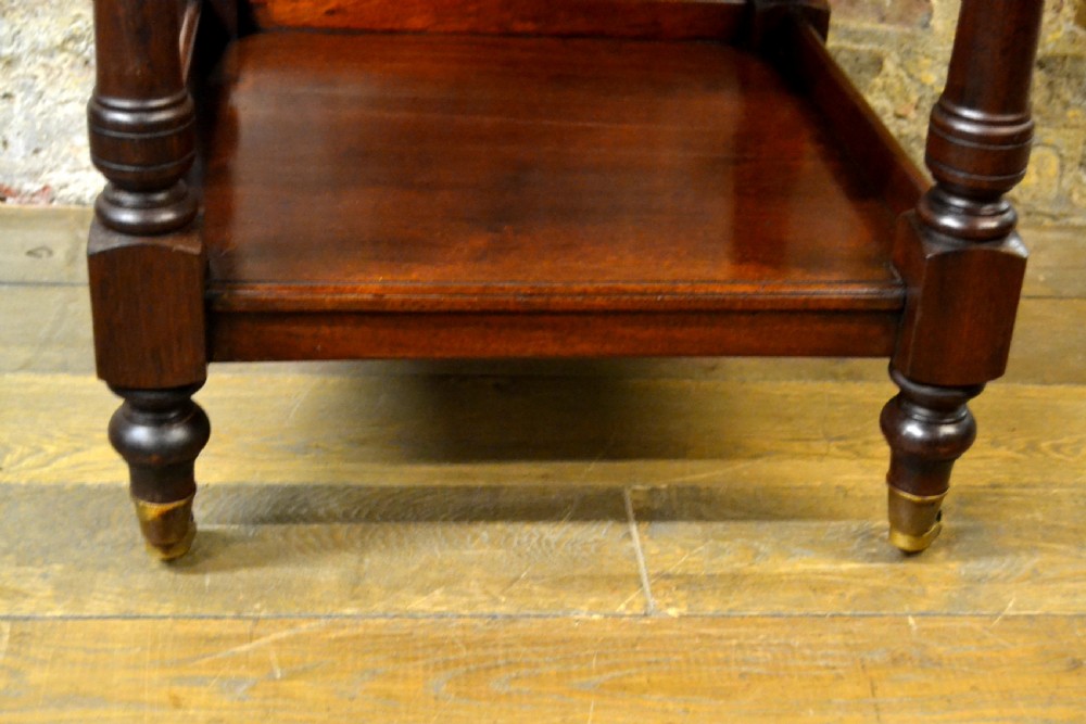 Victorian Mahogany Dumb Waiter Buffet View V