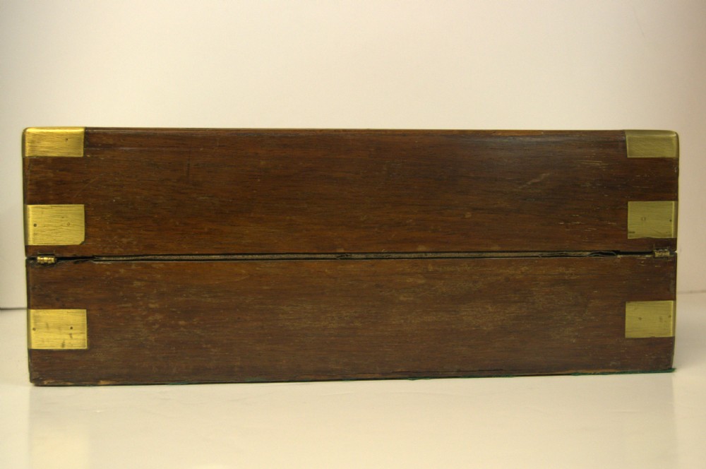 Victorian Rosewood Brass Bound Writing Slope View III