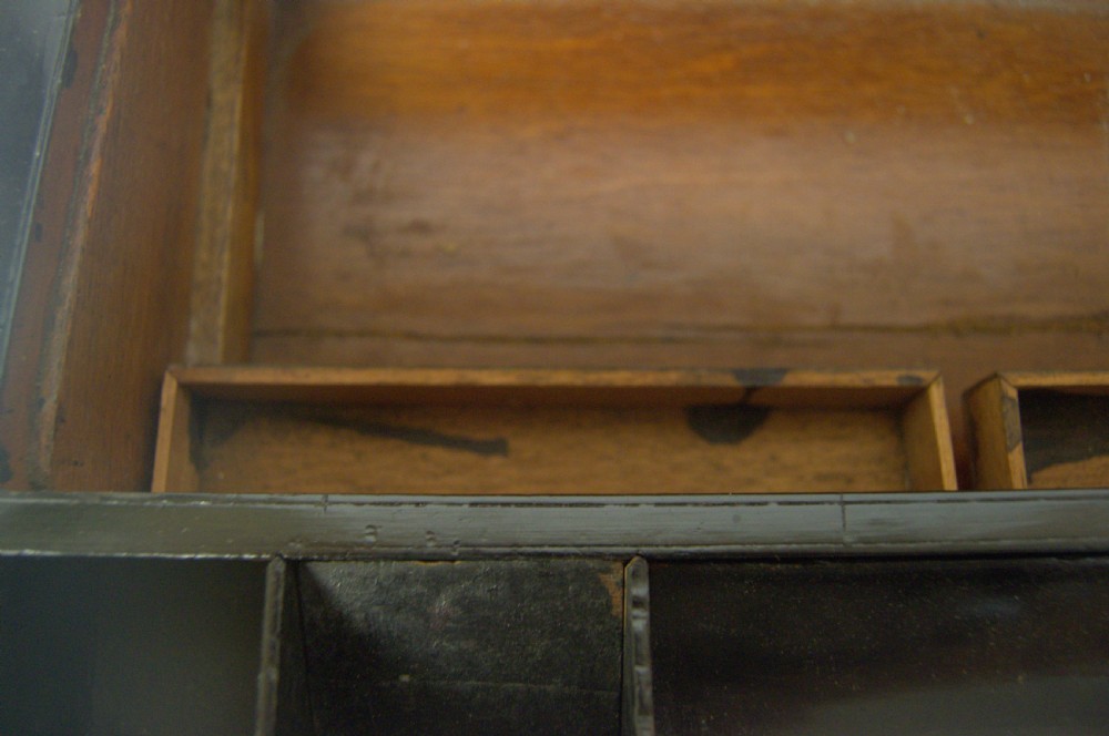 Victorian Rosewood Brass Bound Writing Slope View XII