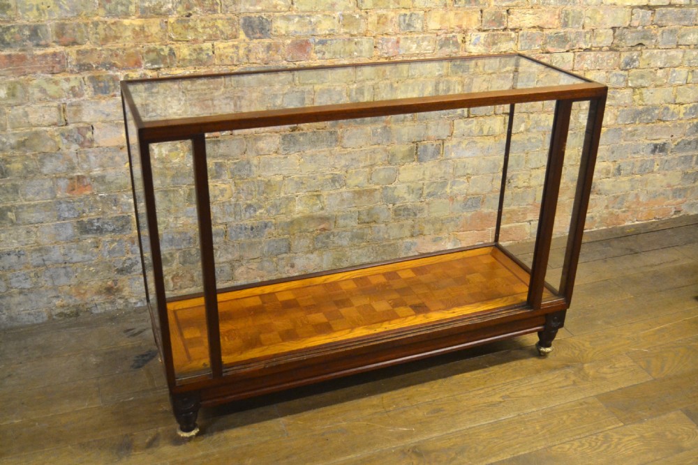 1920s Mahogany Display Shop Counter View II