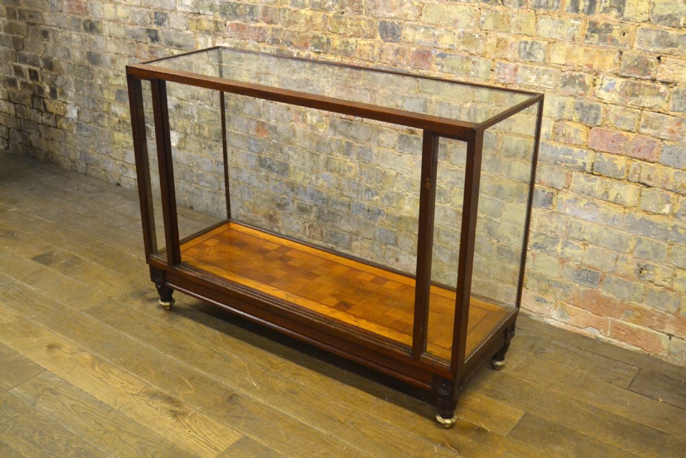 1920s Mahogany Display Shop Counter View III