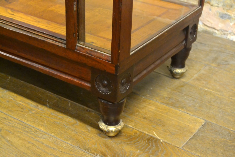1920s Mahogany Display Shop Counter View V