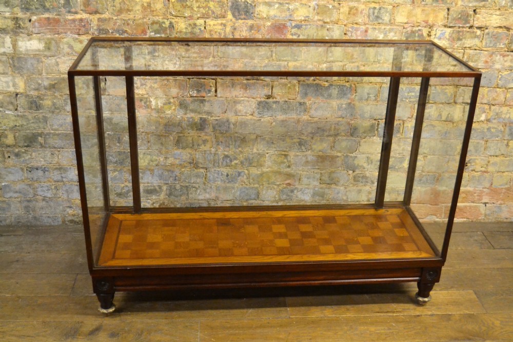 1920s Mahogany Display Shop Counter View VI