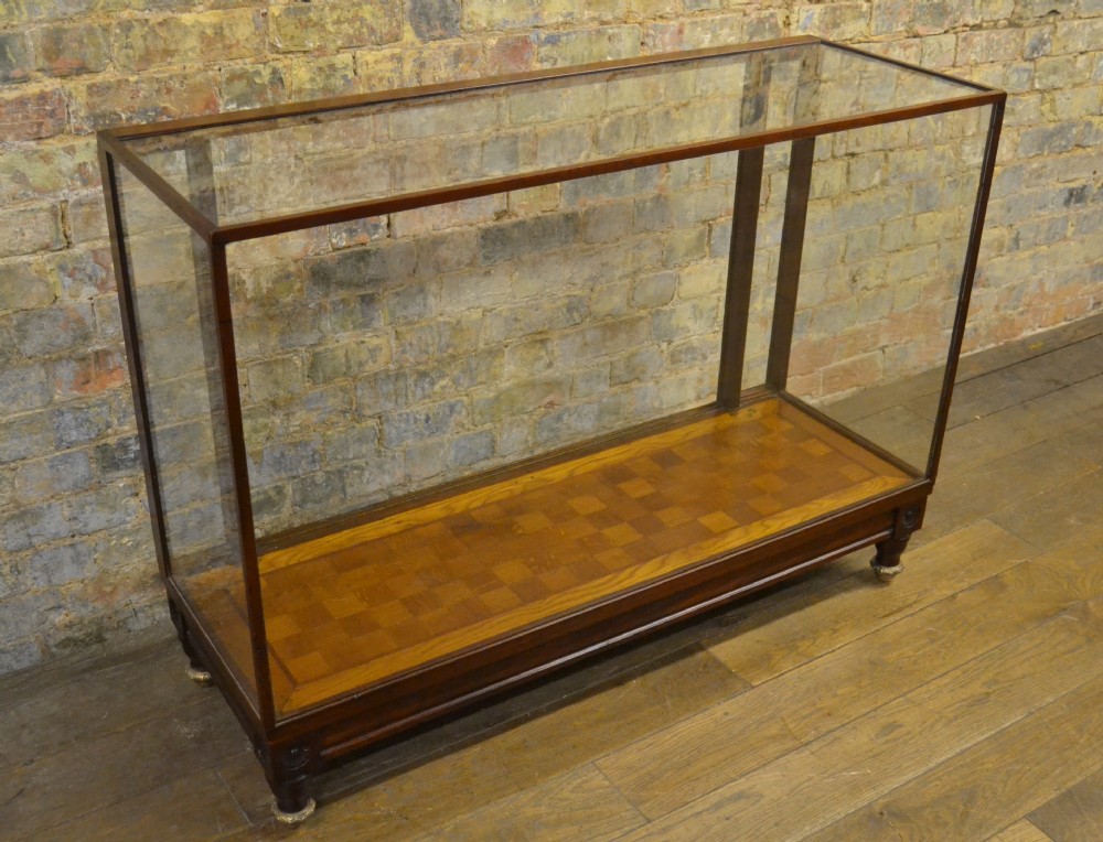 1920s Mahogany Display Shop Counter View VII