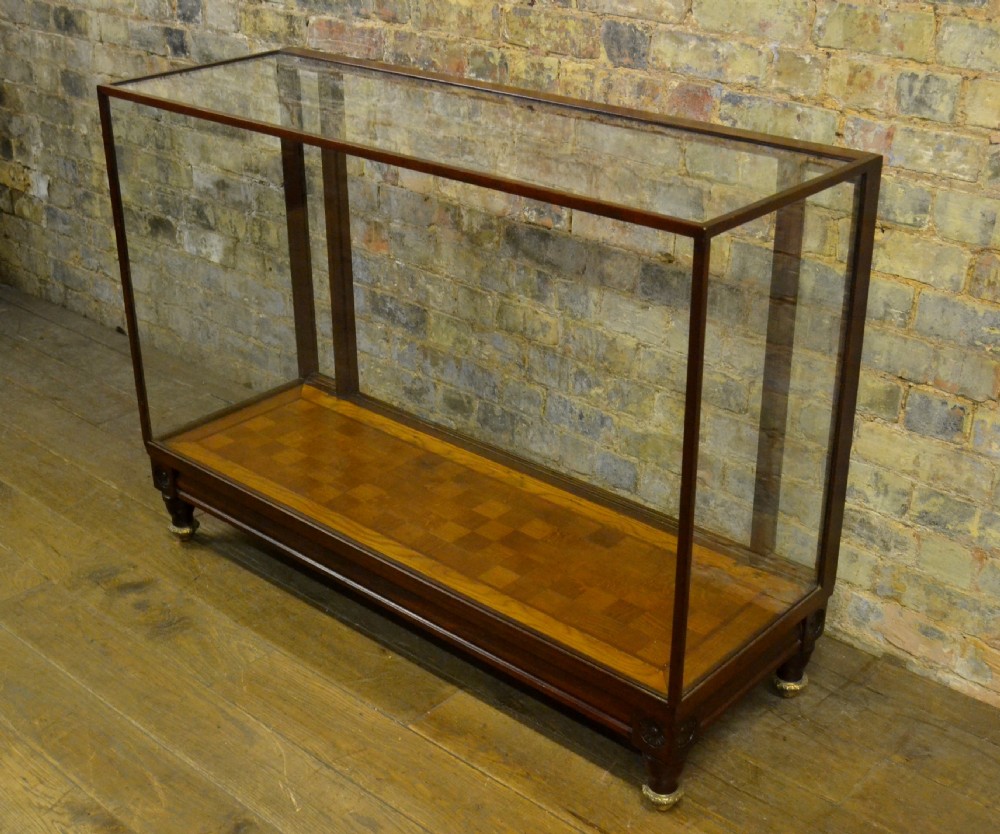 1920s Mahogany Display Shop Counter View VIII