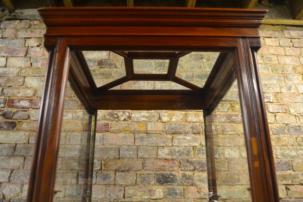 Pair of High Quality Mahogany Shop Display Cabinets View VII